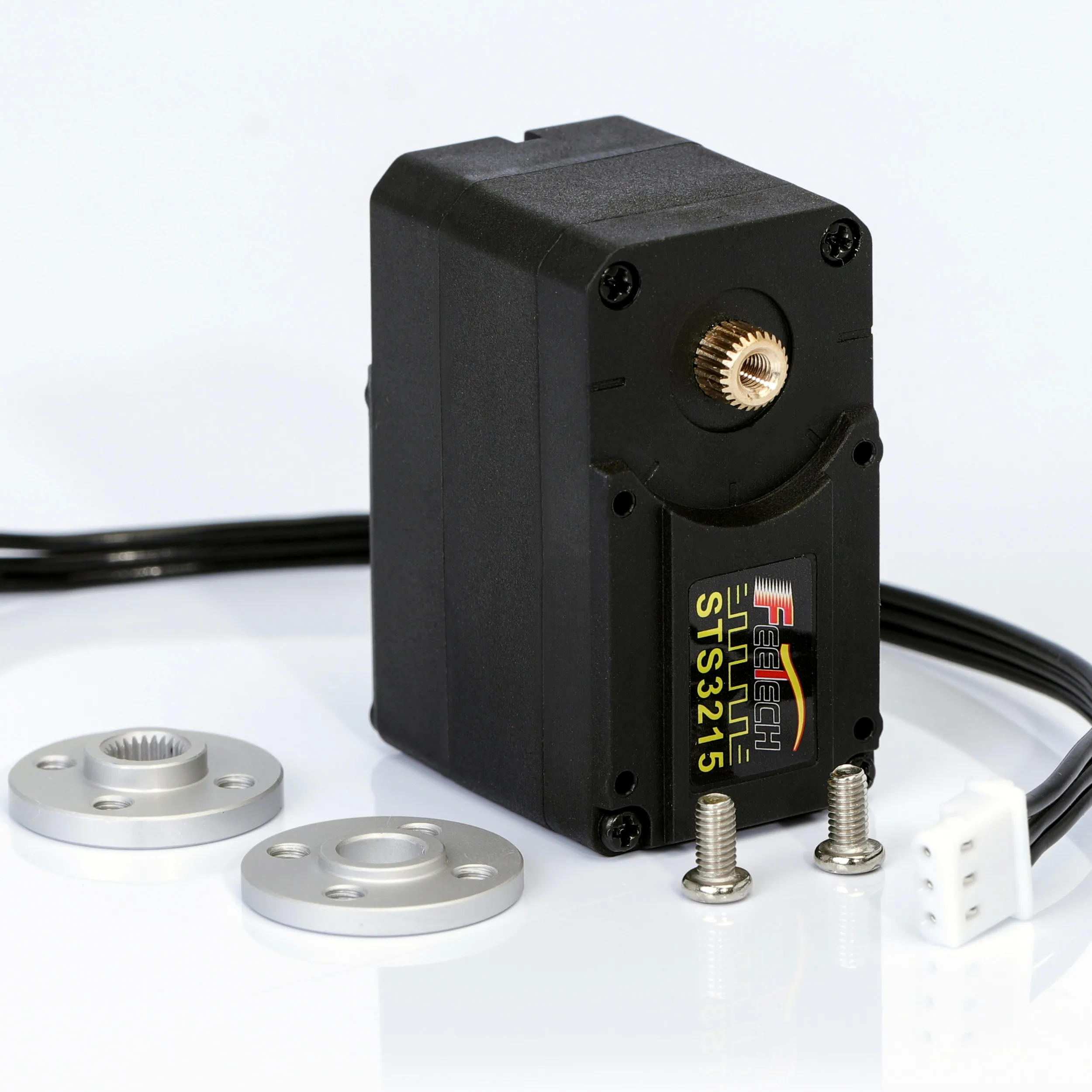 Servo Bus Seri 12V 30KG ST3215 Presisi Tinggi dan Torsi dengan SERVO Encoder Magnetik 360 Derajat Yang Dapat Diprogram