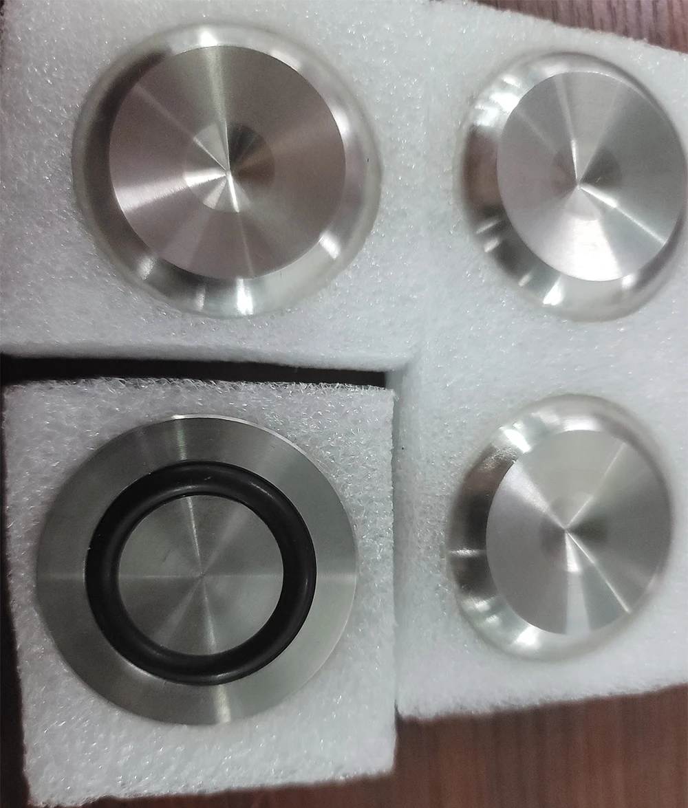 316L Stainless Steel HiFi Audio Speaker Amplifier Preamp DAC CD Player Anti-shock Absorber Foot Feet Pad Isolation Spike