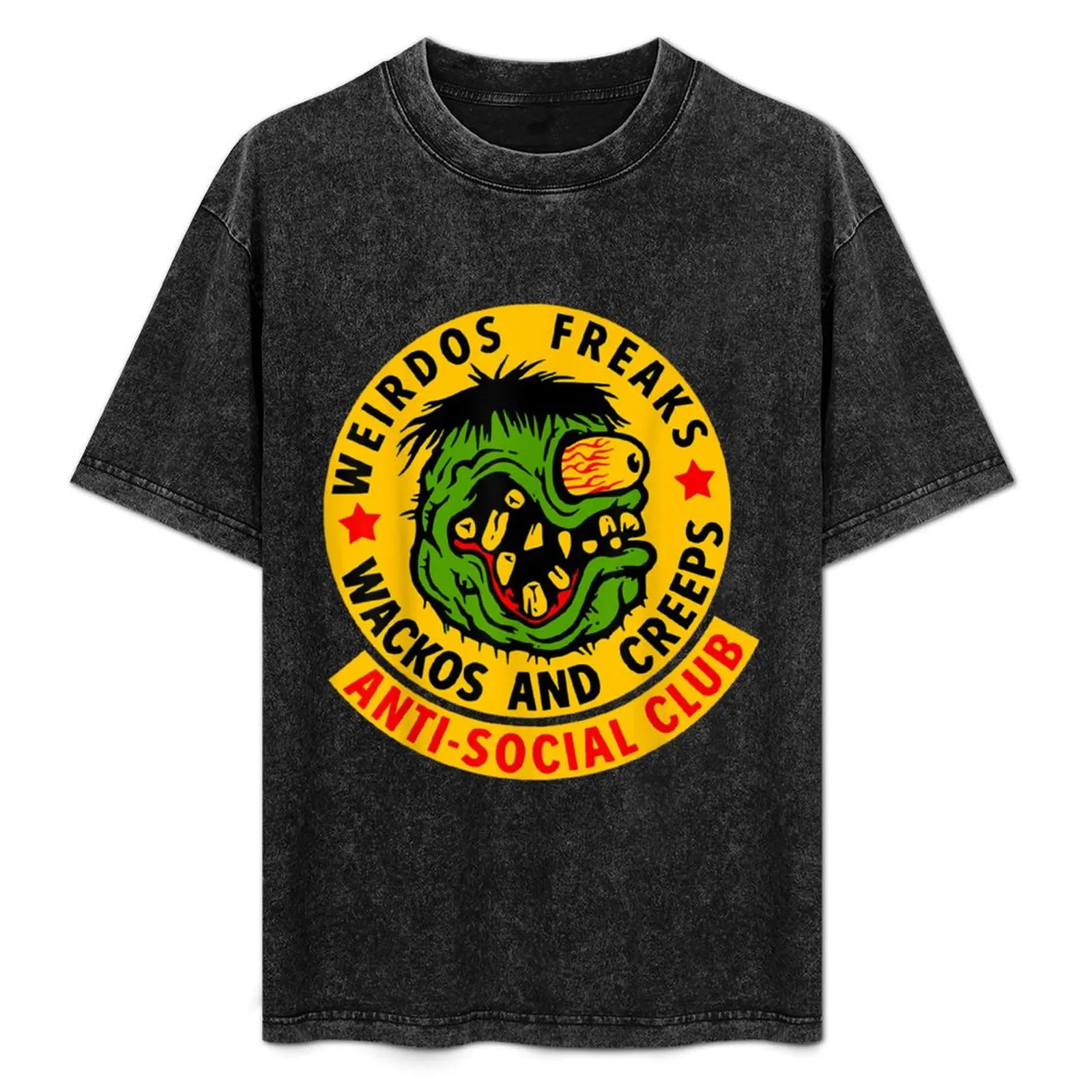 

Weirdos Freaks Wackos and Creeps T-Shirt Festive Simple T-Shirt