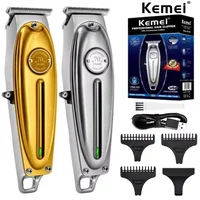 Tondeuse à cheveux professionnelle Kemei KM-1949 Pro, entièrement en métal, pour hommes, tondeuse à barbe, machine de coupe de finition 1