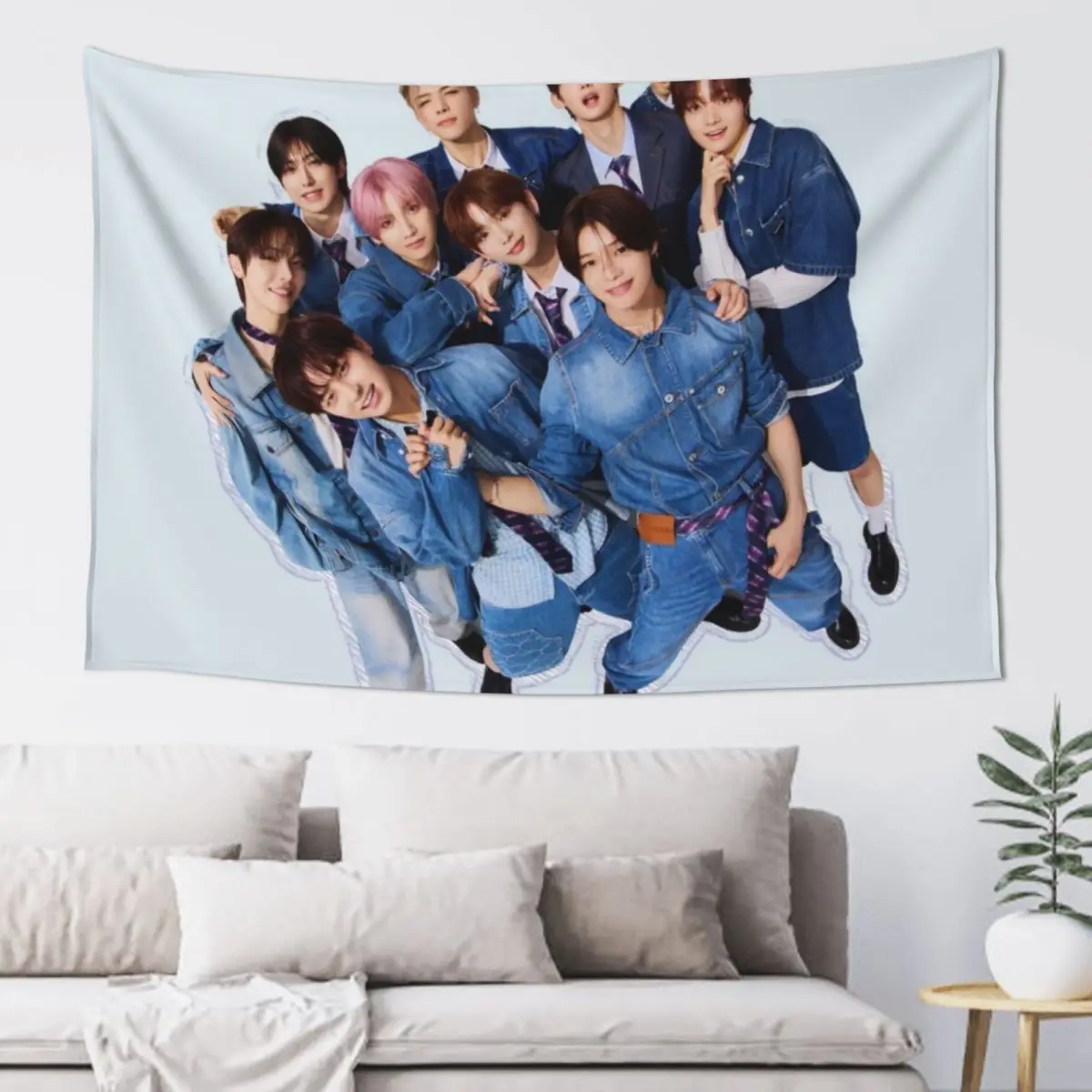 

&TEAM Tapestry Home Decoration Wall Mural Japanese Room Decor Tapestry