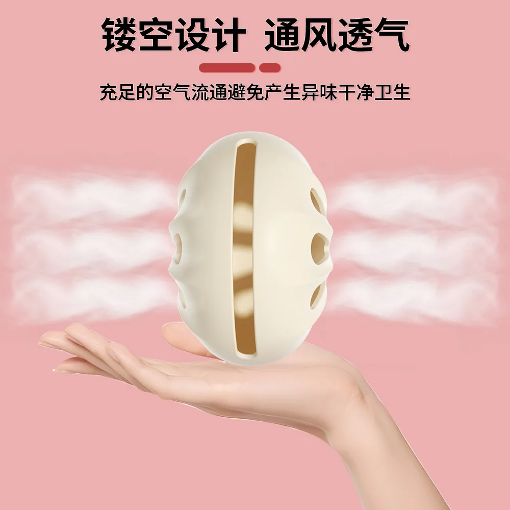 1pc caixa de armazenamento de sopro de cosméticos beleza esponja suporte caso de armazenamento maquiagem pó puff caixa com tampa, suprimentos de férias de viagem