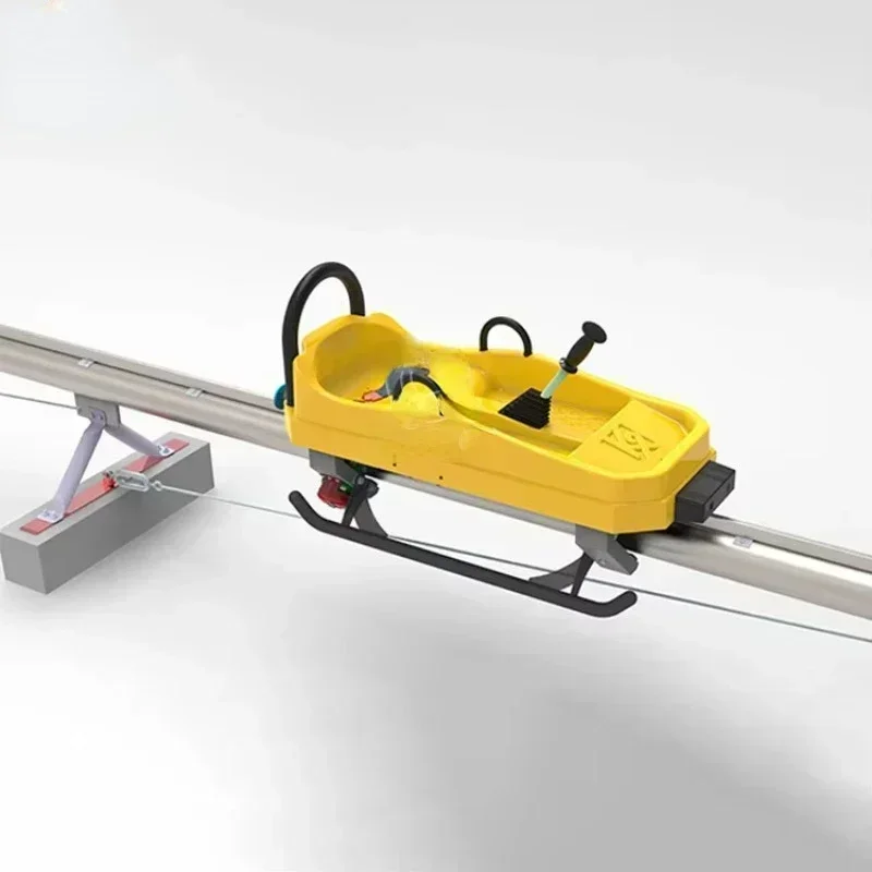 cross-border New amusement game sightseeing outdoor alpine single rail park city mountain roller coaster