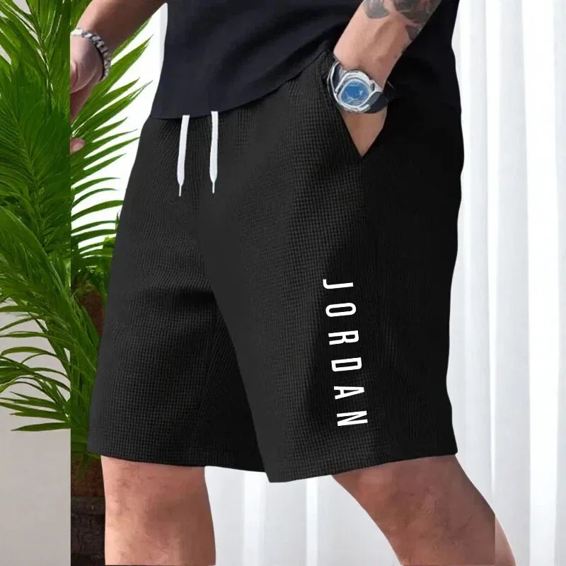 

Mens Beach Shorts Printed Casual Quick Drying Surf Man Swimwear Outdoor Jogging Sweatpants Quality Summer Swimming Sports Shorts