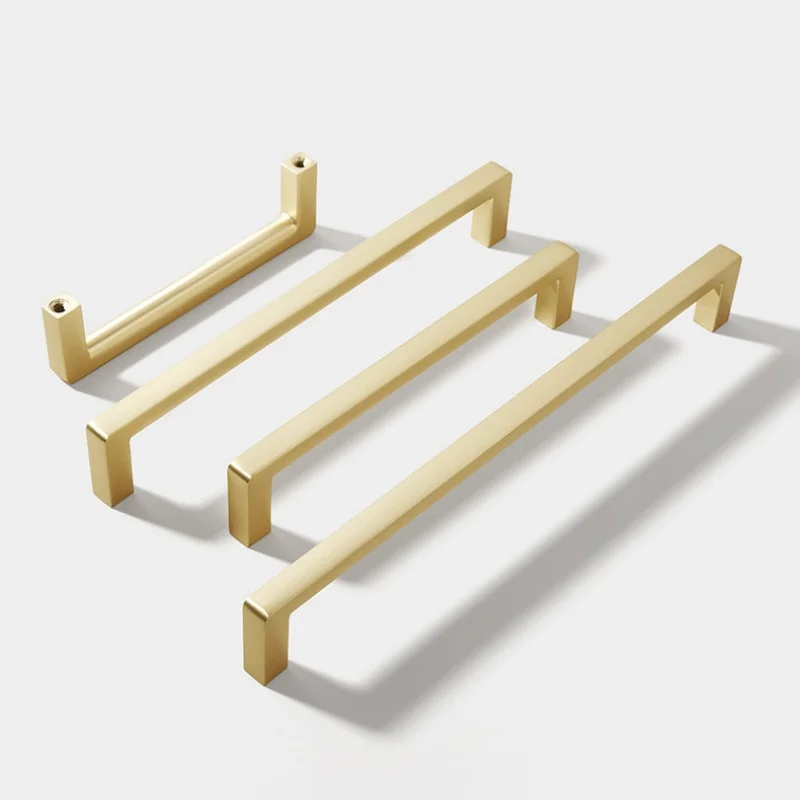 

Современные золотые ручки для кухонных шкафов, мебельные ручки для гардеробов и дверей, ручки для кухонных шкафов