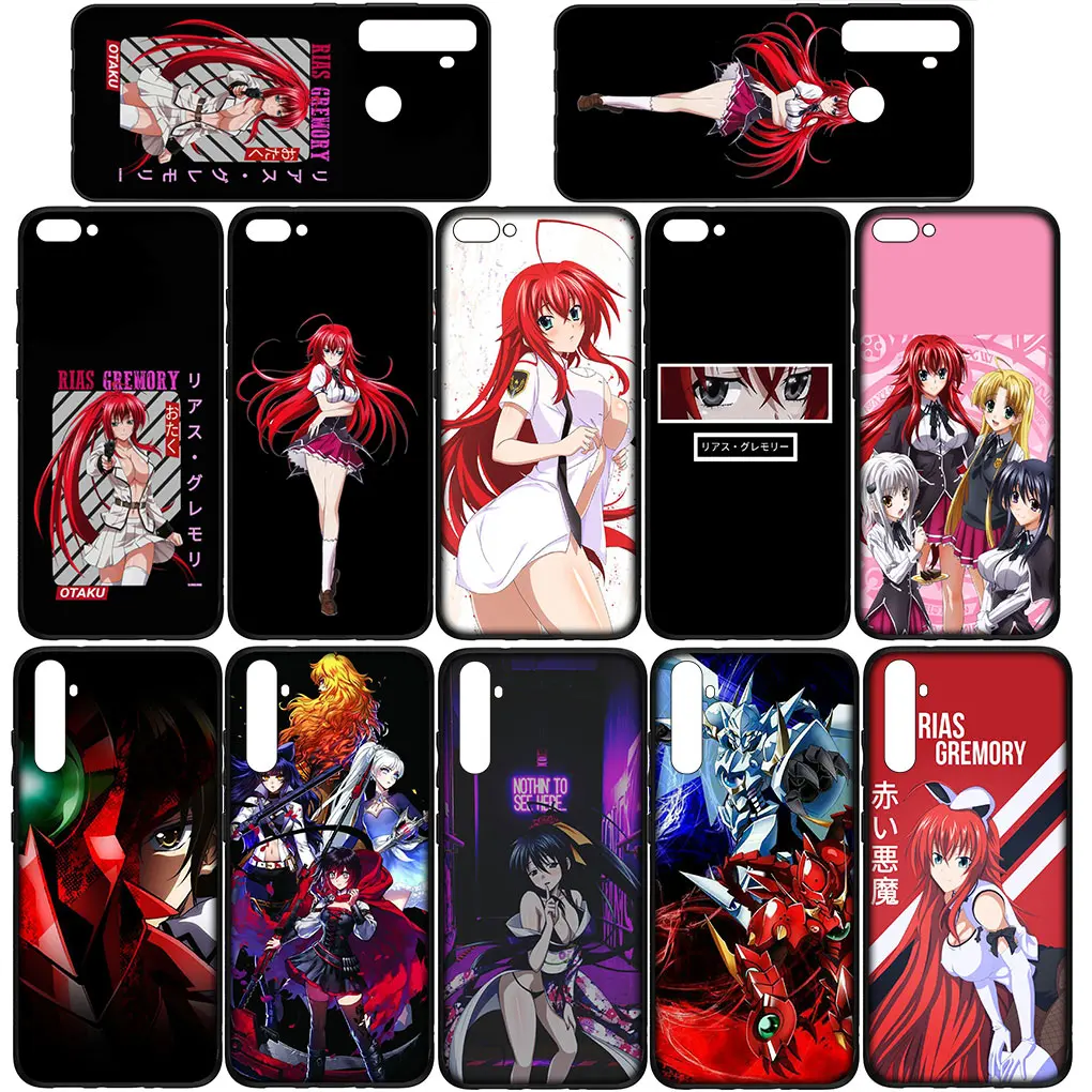 High School DxD Anime Rias Gremory Cover Phone for Samsung Galaxy A32 A20 A22 A30 A31 A10 A50 A51 A52 A53 A72 A33 A73 Case