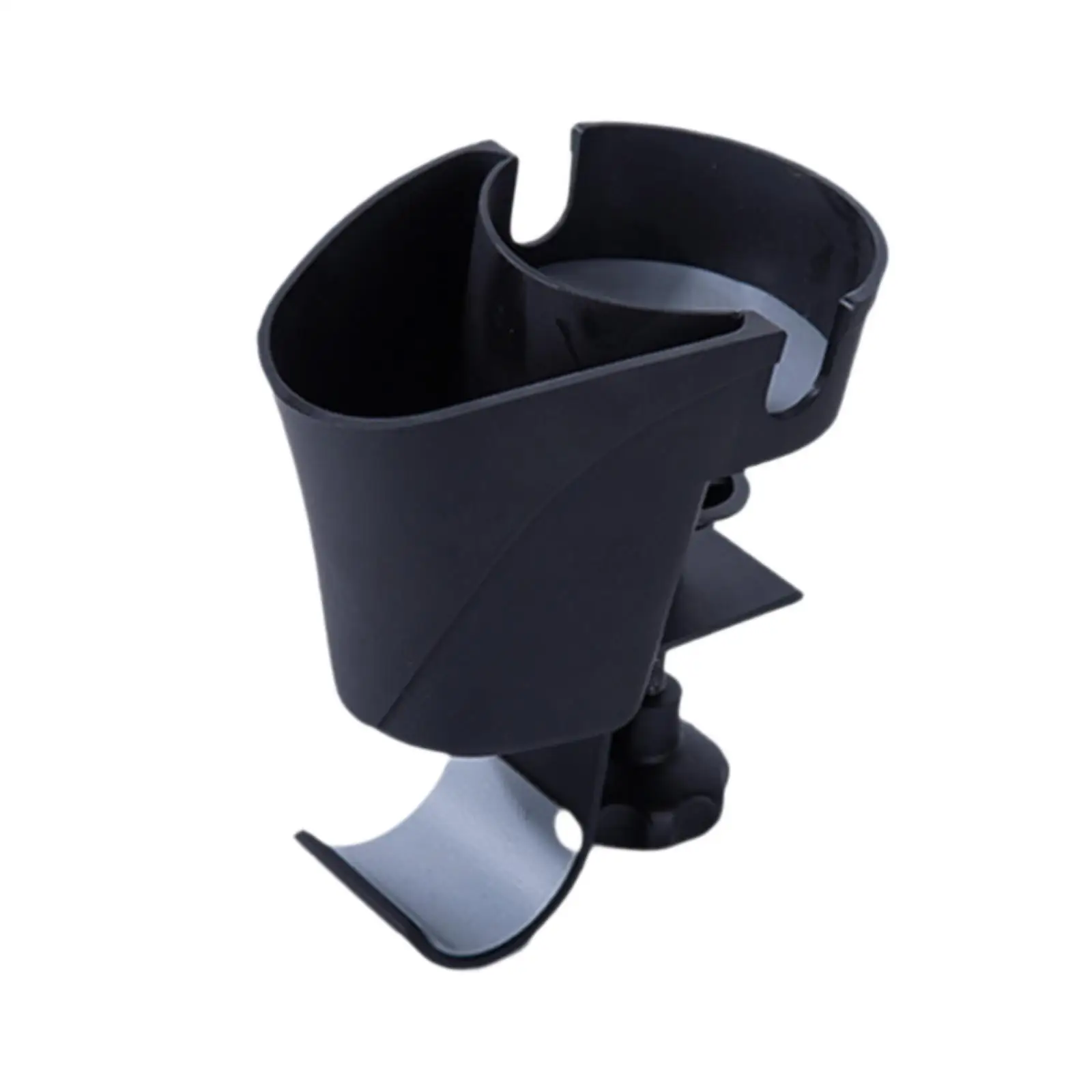 Table Edge Clamp Cup Holder Desk Side Organizer with Headphone Hook Pen Holder