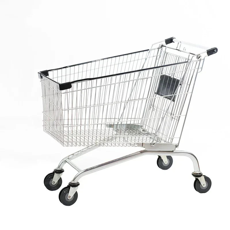 Multifunctionele Standaard Plastic Hoezen Shopping Truck Supermarkt Trolley