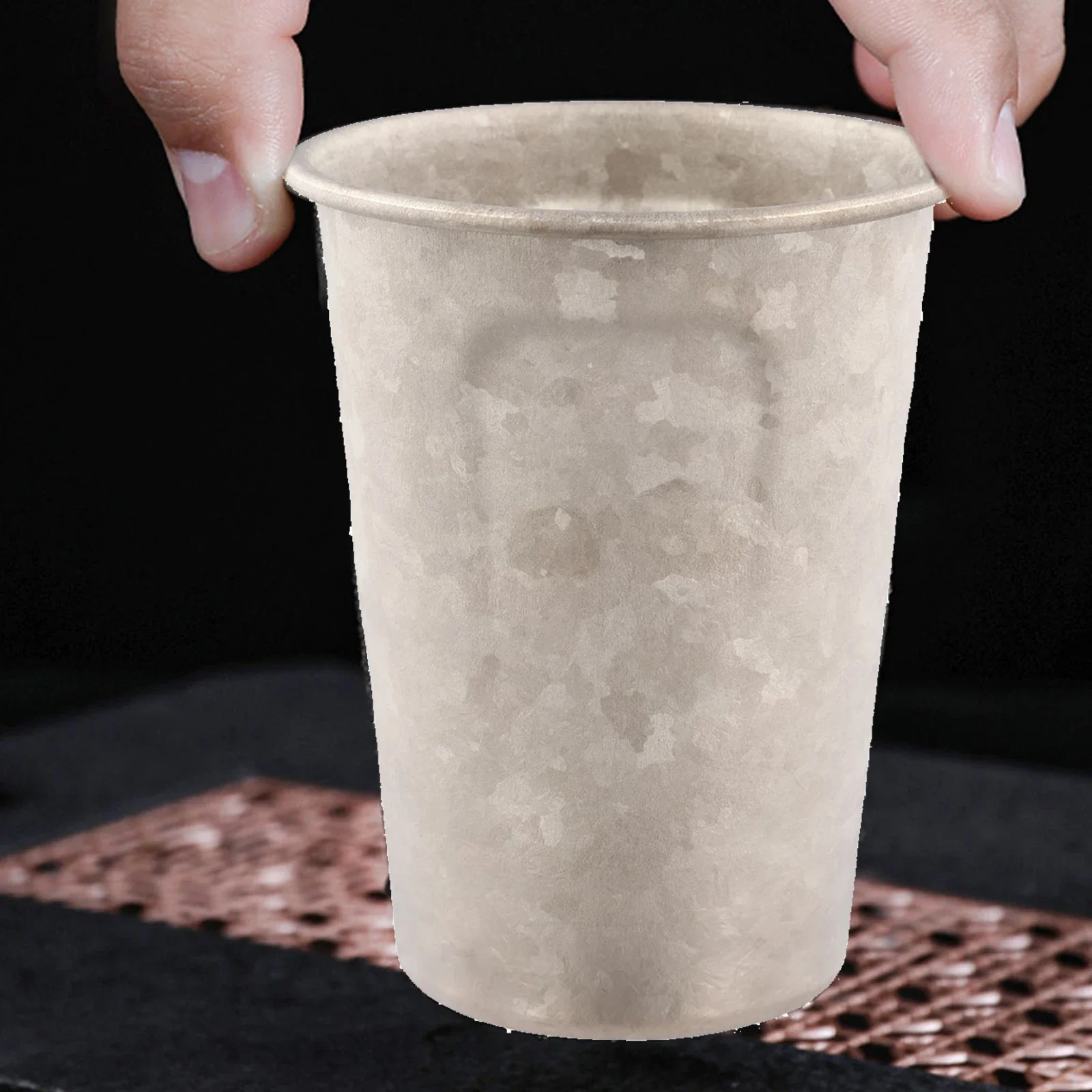 

Легкая чашка Ti Cup для кофе/пива/чая, 390 мл, кружка для воды, для кемпинга, путешествий, пикника, пивная кружка, чашка для питья, чашка для вина