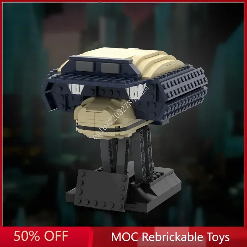 

386 шт., звездный план MOC, тактический дроид, MOC, космический корабль, боевая модель, головоломка на заказ, архитектура, образовательная сборная модель, игрушка на день рождения