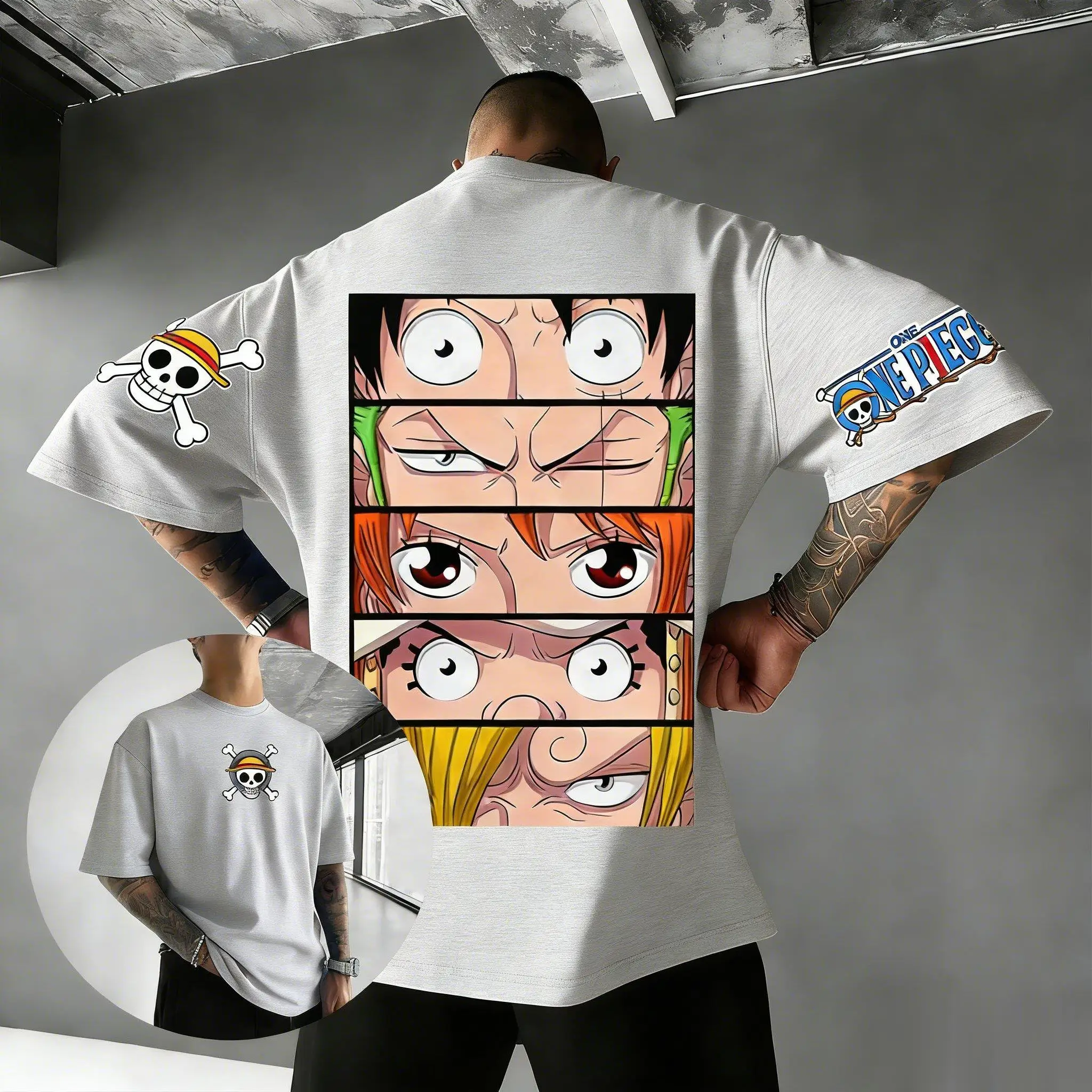 Nueva Camiseta Gráfica de Vera - Anime Cosplay Luffy reseña y precio