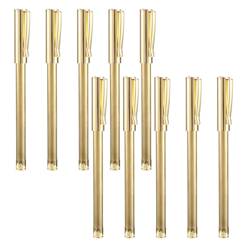 

ABKS-For Woodturning Pen Kits 10-Pack Slimline Rollerball Turnings Supplies Twist Lathe Accessories Set B