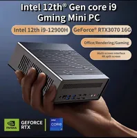 MG36 Mini PC i9 Gamer Host NVIDIA RTX 3070 16G 3060 12G i9 12900H DDR4 2*NVMe Windows 11 Desktop Gaming Computer WiFi6
