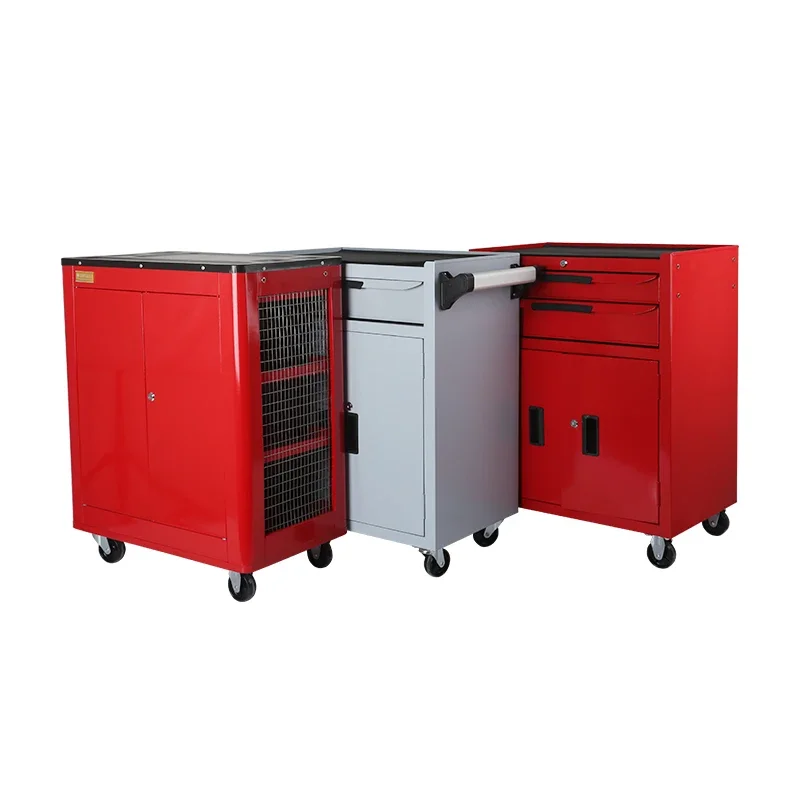 Tool cart, small cart, multifunctional maintenance tool cabinet, drawer type, movable hardware metal cabinet, workbench