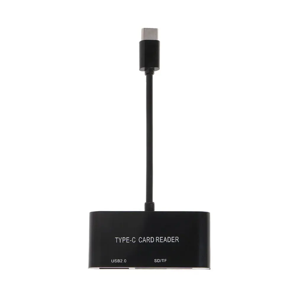 Lecteur de carte de Type C adaptateur OTG lecteur de carte Micro USB SD/TF pour Macbook Smartphone câble de transfert de données lecteur de disque U vente en gros