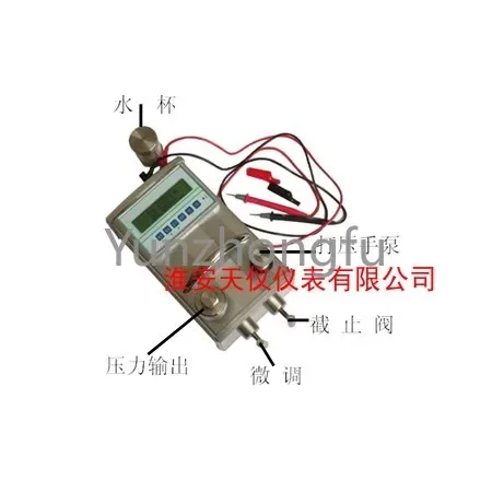 YBS-WY Pressure Calibrator Smart Pressure Meter Built-in Pressure Source 0 ~ 60mpa Handheld Calibrator