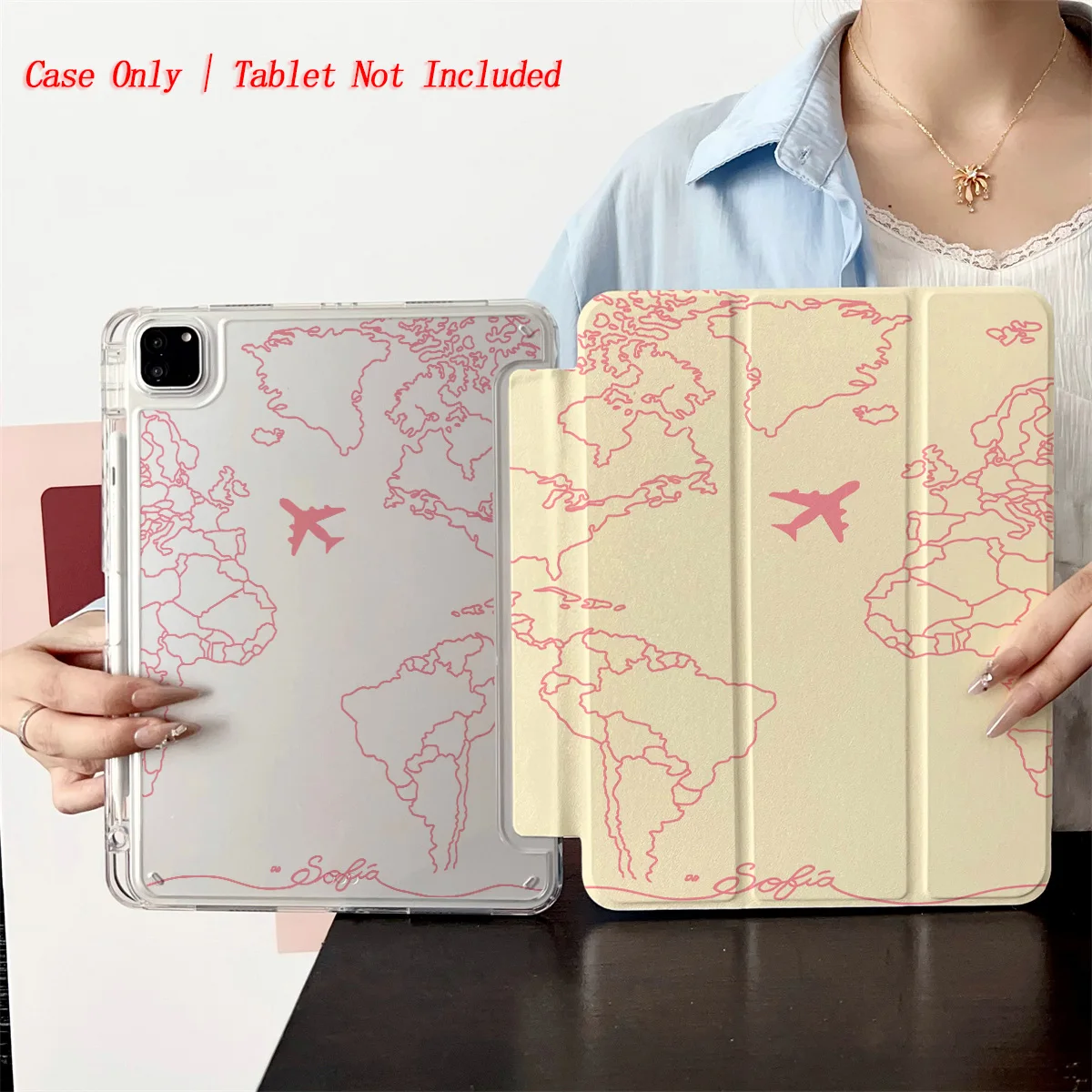

Stylish Case For Apple iPad 10.9 10.2 Inch Air7 Pro 11 Mini Full Protection Soft Case With Elegant Colors Fit All iPad Models