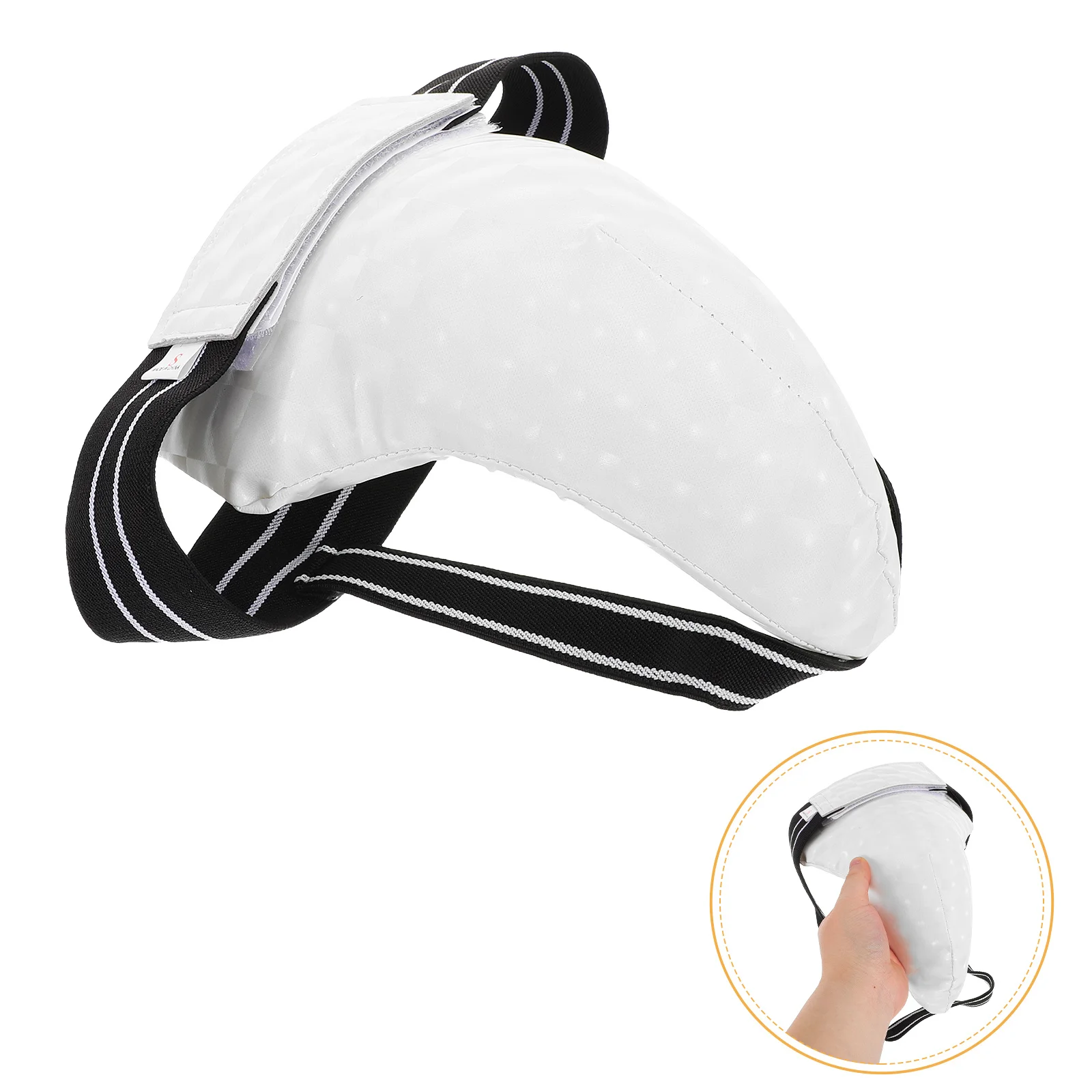 

Adjustable Groin Guard Wear-Resistant Breathable Crotch Protector for Martial Arts Taekwondo Karate Boxing Training Gear