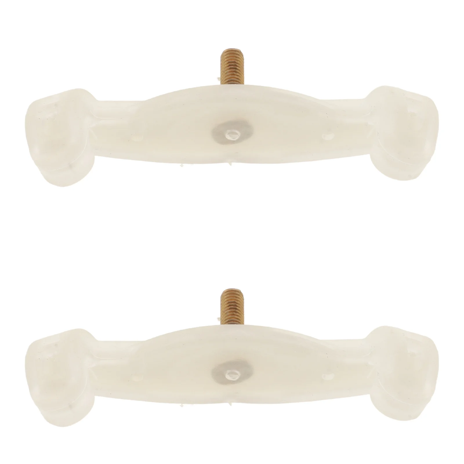 

2 Pcs Violin Shoulder Rest Leg Replacement Rubber Support Part Simple Decorative Chin Bass Comfortable Design