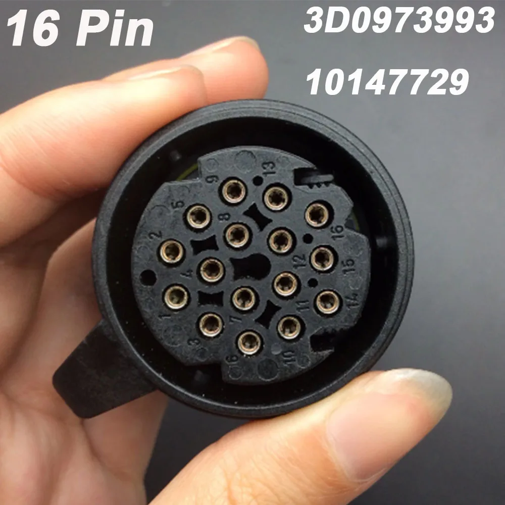 1 Set 16 Pin 02E 3D0973993 10147729 Automatic Transmission Valve Body 0AW 0DE 0BH Connector Plug For DSG DQ250 VW AUDI DQ500