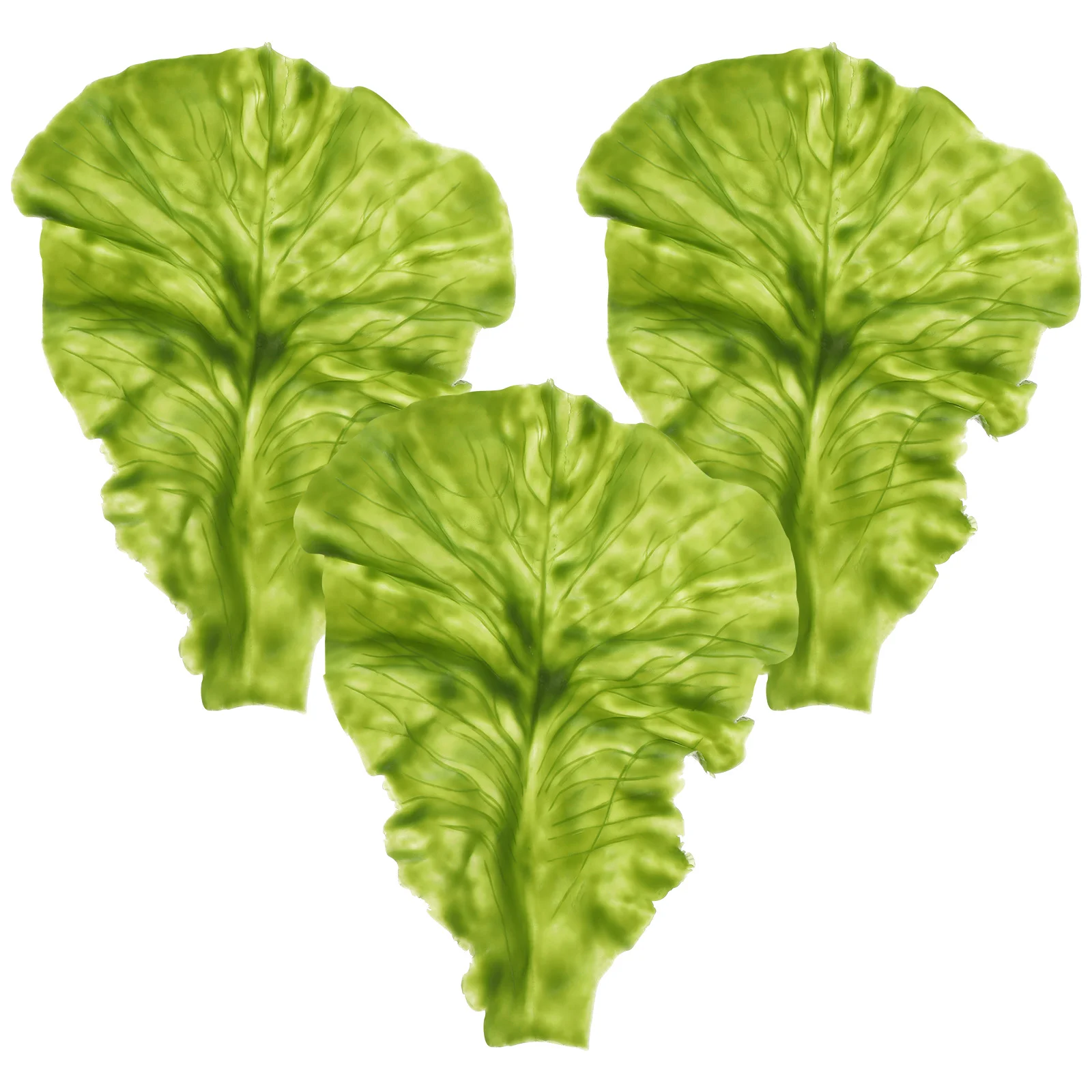 Simulated Cabbage Model Fake Vegetable Leaf Ornament Simulation Lettuce Models Green Vines