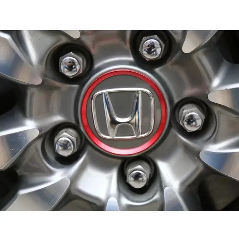 4pcs 69mm Car Wheel Center Hub Center Cap Rim Hub Dustproof Cover Emblemem For Honda Accord CRV XRV Civic Odyssey