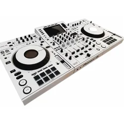 PVC self-adhesive film Pioneer XDJXZ  controller XDJ-XZ integrated disc player fully enclosed PC imported white silver sticker