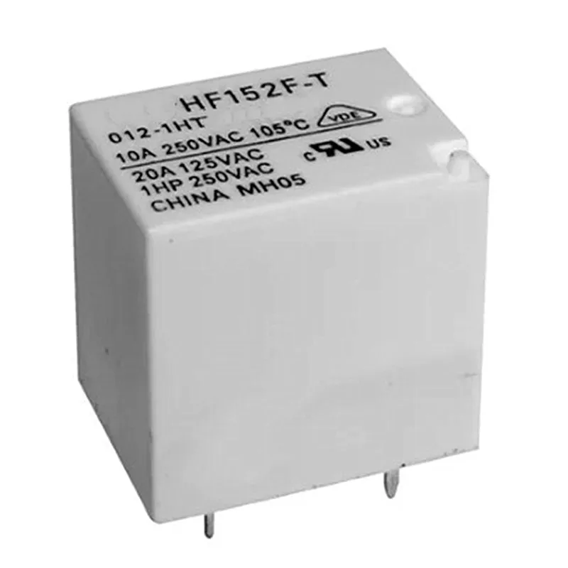10pcs NEW Relay HF152F-T-012-1HST HF152F-T-024-1hst HF152F T 012 1hST 12VDC HF152F-T-006-1HT HF152F-T-009-1HT Normally open 4PIN