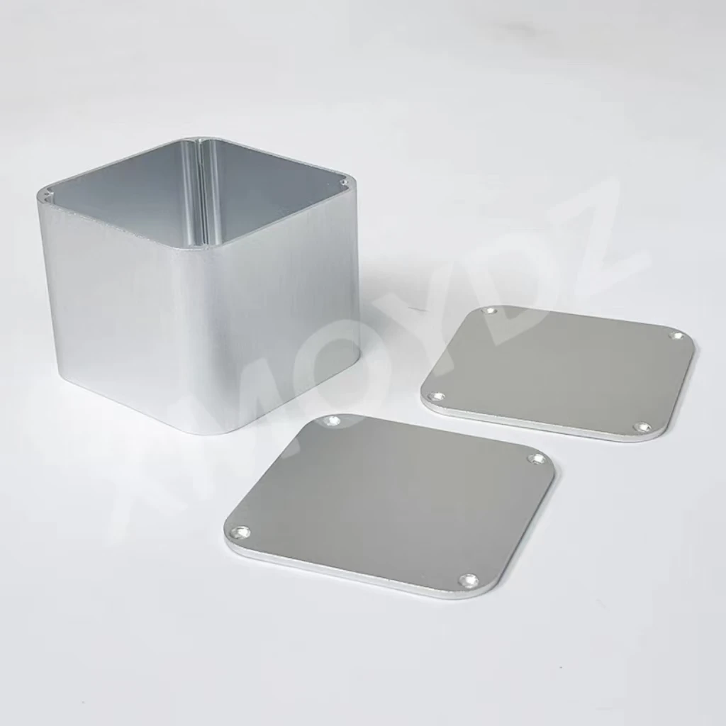 90*90*76mm All Aluminum Transformer Shield Cover Anodized Sandblasted HIFI Audio Tube Amp PSU DIY Cow Cover Chassis Enclosure