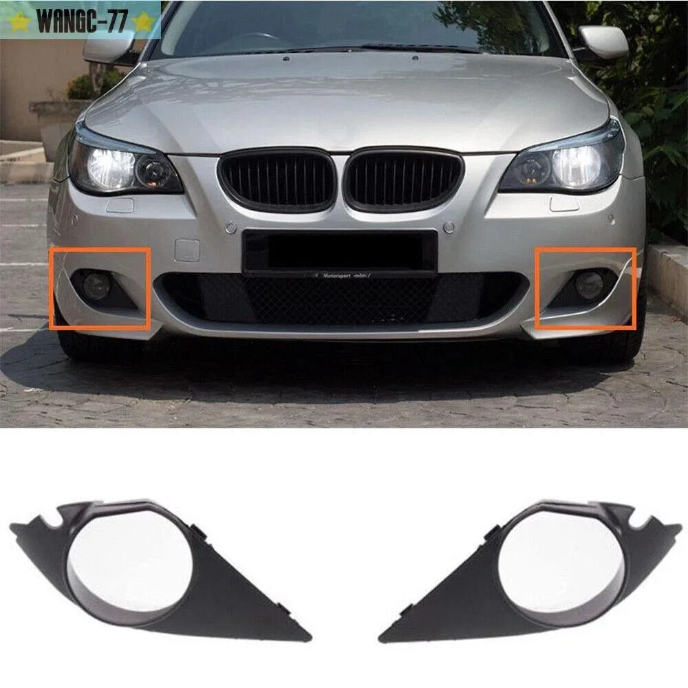 

Для 5er Reihe E60 E61 M Paket 2003-2010 левая и правая противотуманная фара, крышка лампы, рамка, решетка, ABS 51117896604 51117896603