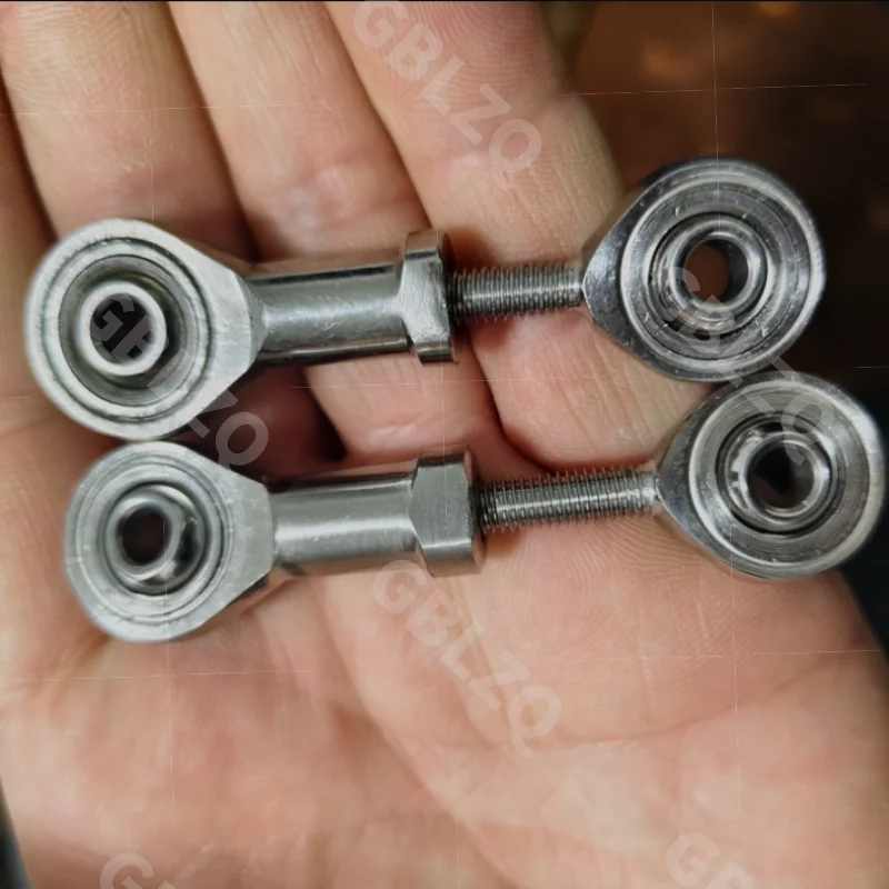 1Pcs Fish Eye Rod End Joint Ball Bearings SI T/K Accessories Female Left Hand Thread for Shaft Rod End Bearing