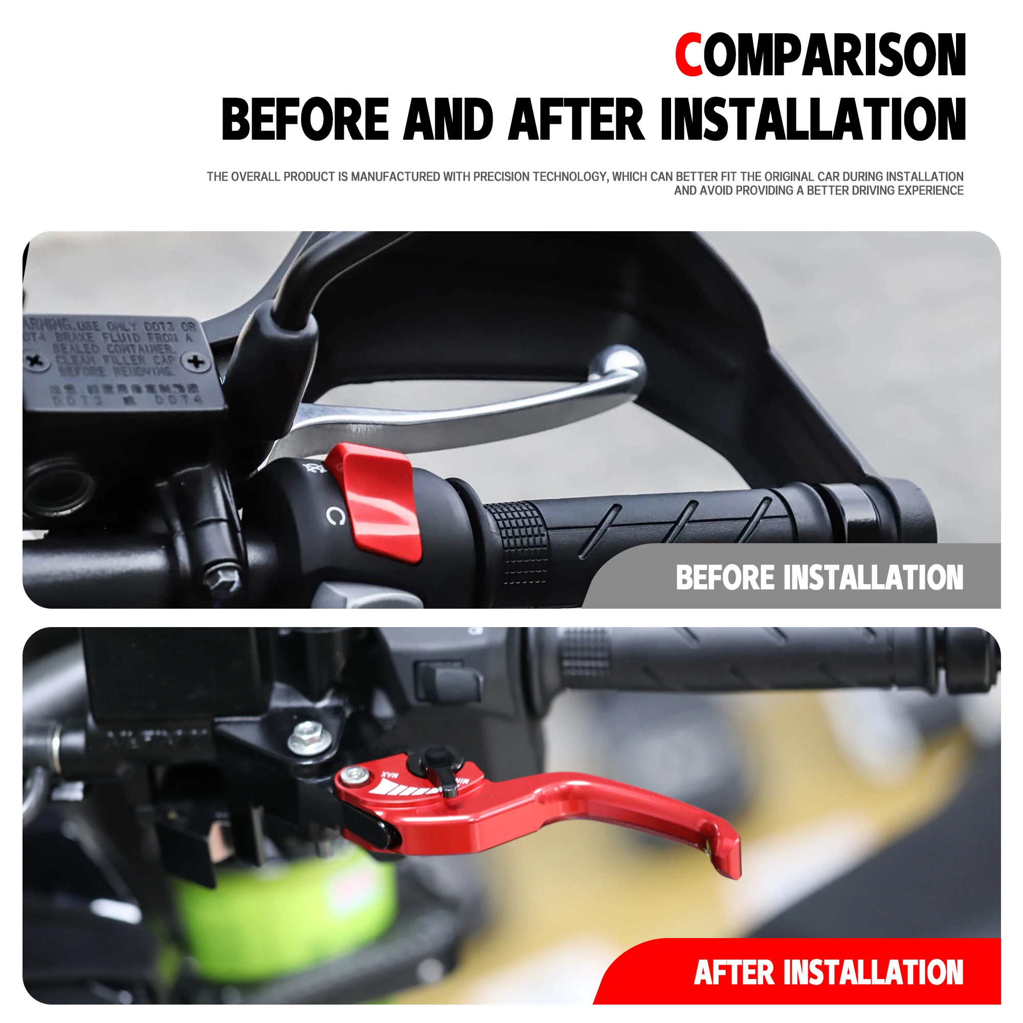 For Kawasaki KLE 500 KLE 500SE - Cnc Aluminum Adjustable Brake Clutch Levers recension och pris