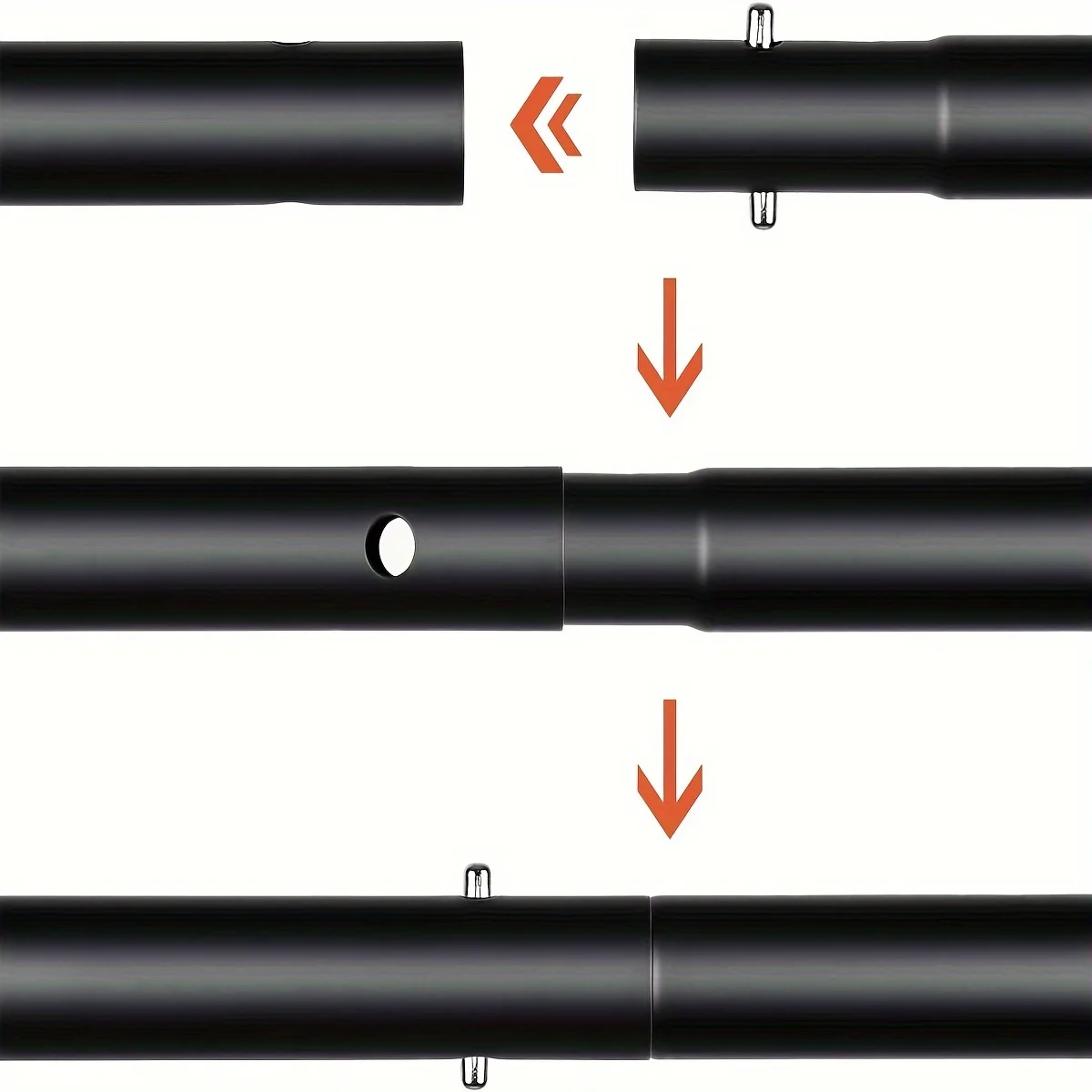 Ausziehbares Fotografie-Hintergrundsystem mit Clips, Sandsäcken und Aufbewahrungstasche, Einfach zu Installieren & Stabiles Stativ – Detail 5