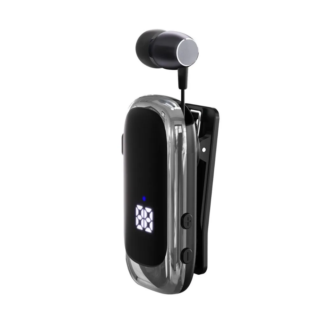 2025 New K88 Lavalier Wireless Headphones Bluetooth 5.3 Headphones with Microphone Power Display Earbud Noise Interference Free