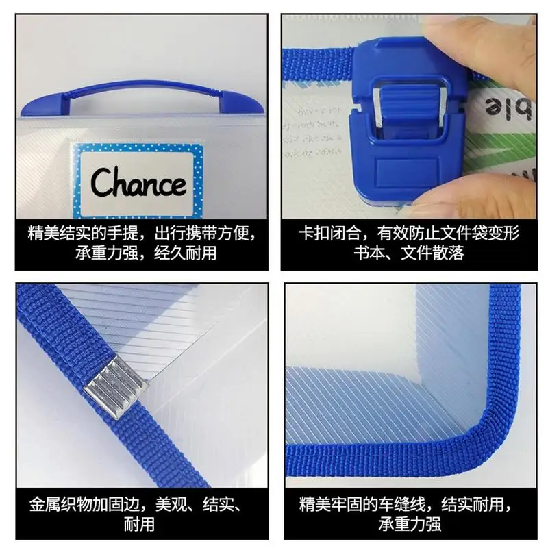 Clear Backpacks For School Clear Document Bag With Handle Multifunctional Schoolbag Handbag For Books Files Documents Mobile