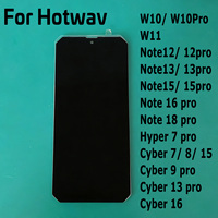 For Hotwav W10 W11 LCD Screen Original For Hotwav Note 12 13 15 16 18 Pro Display LCD Hotwav Cyber 15 16 9 13 Pro LCD Display