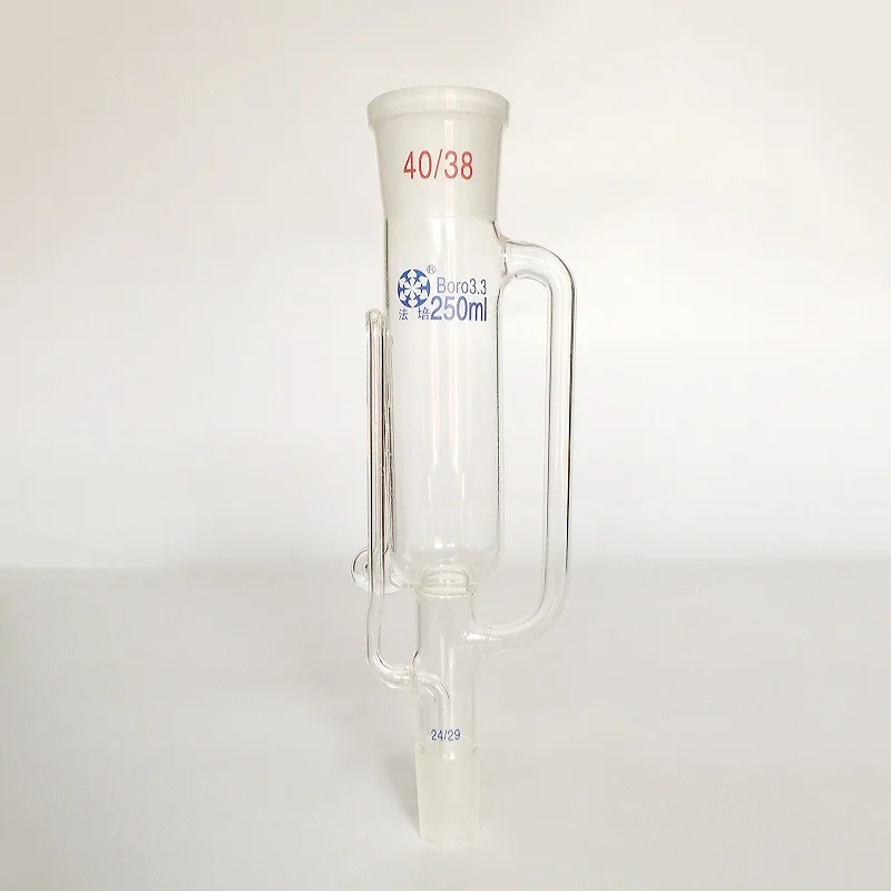 Appareil d'extraction, la partie soxhlet pour flacon de 60ml/100ml/150ml/250ml/500ml/1000ml/2000ml/3000ml/5000ml