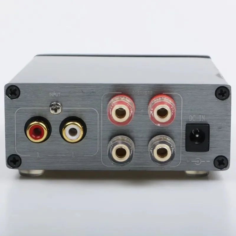 New  BA100 HiFi Class D Audio Digital Power Amplifier TPA3116D2 Advanced Mini Home Aluminum Enclosure amplifier 200W