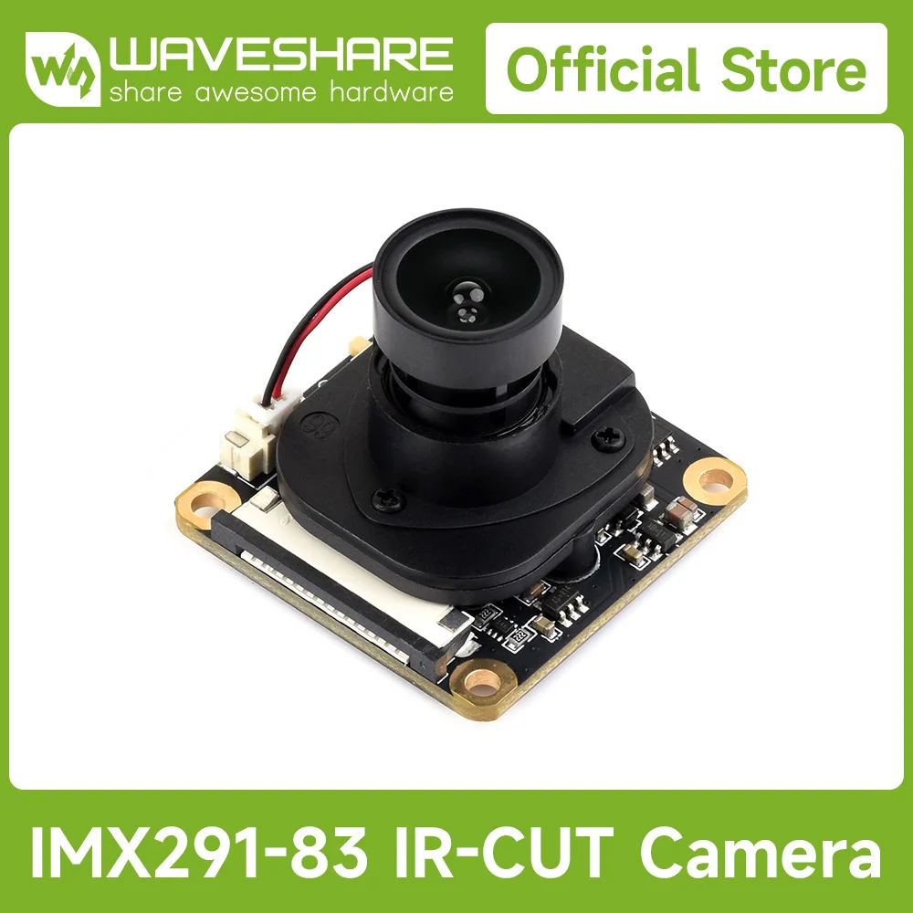 imx291-2mp-ir-cut-camera-fixed-focus-83°-diagonal-fov-rolling-shutter-compatible-with-raspberry-pi-series-boards
