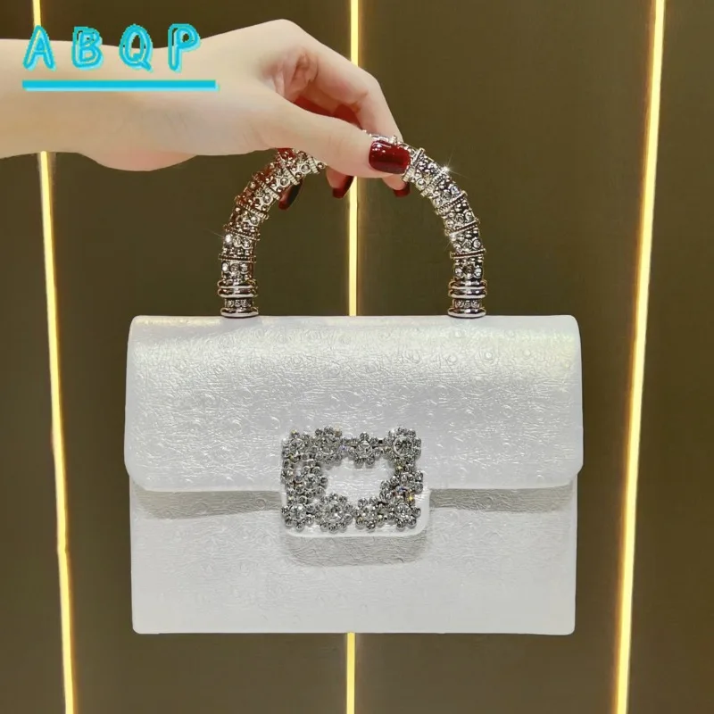 New Evening Women's Bag Luxury Brand Dinner Party Handbag Diamond Sparkling Fashion Women's Shoulder Crossbody Bag High Quality
