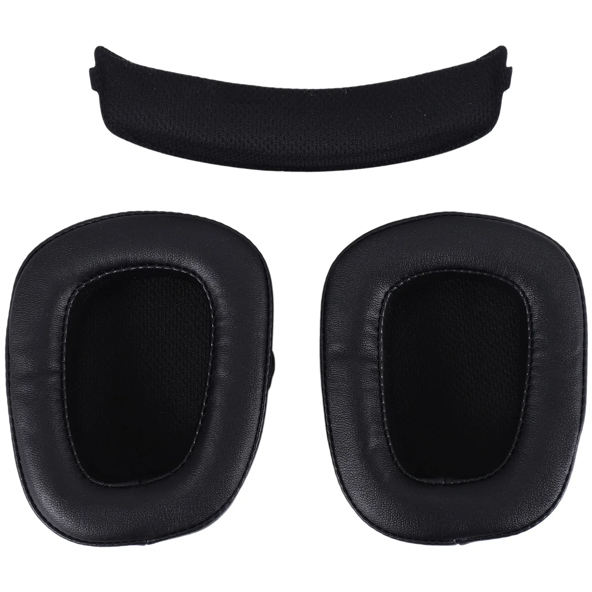 1Pair Foam Ear Pads Cushion Leather Earpad for Logitech G933 G935 G633 / G 933 G 935 G 633 Artemis Headphones