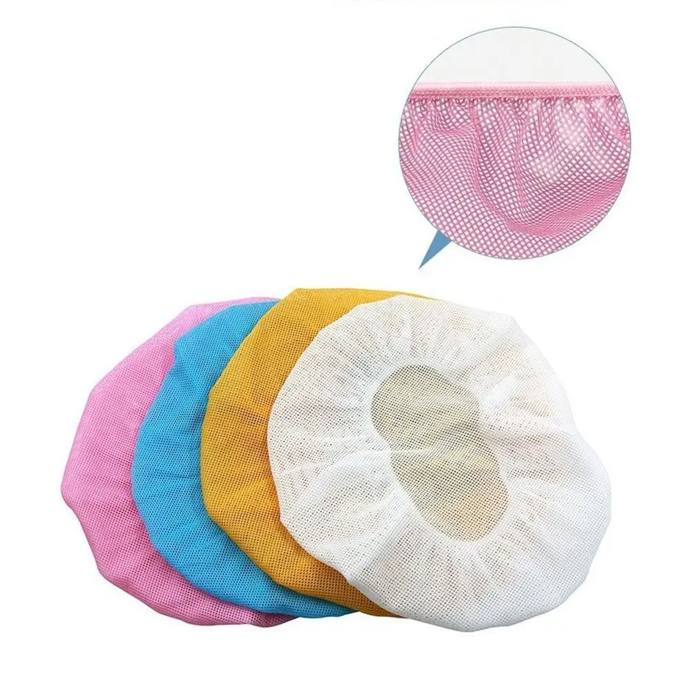 Großhandel atmungsaktive Mesh-Arbeitsmütze Sanitär-Arbeitskleidung Kochen Hygienekappe Haarnetze Food Service Cap Hotel Restaurants