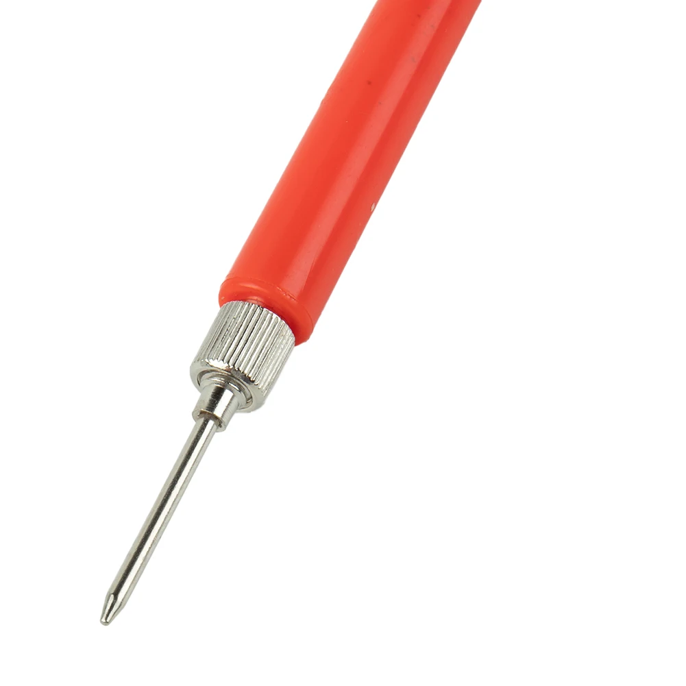 2PCS Multimeter Spring Test Probe Tip Insulated Test Hook Wire Connector 128mm Multi-Pen Test Pens Test Probes Universal-Probes