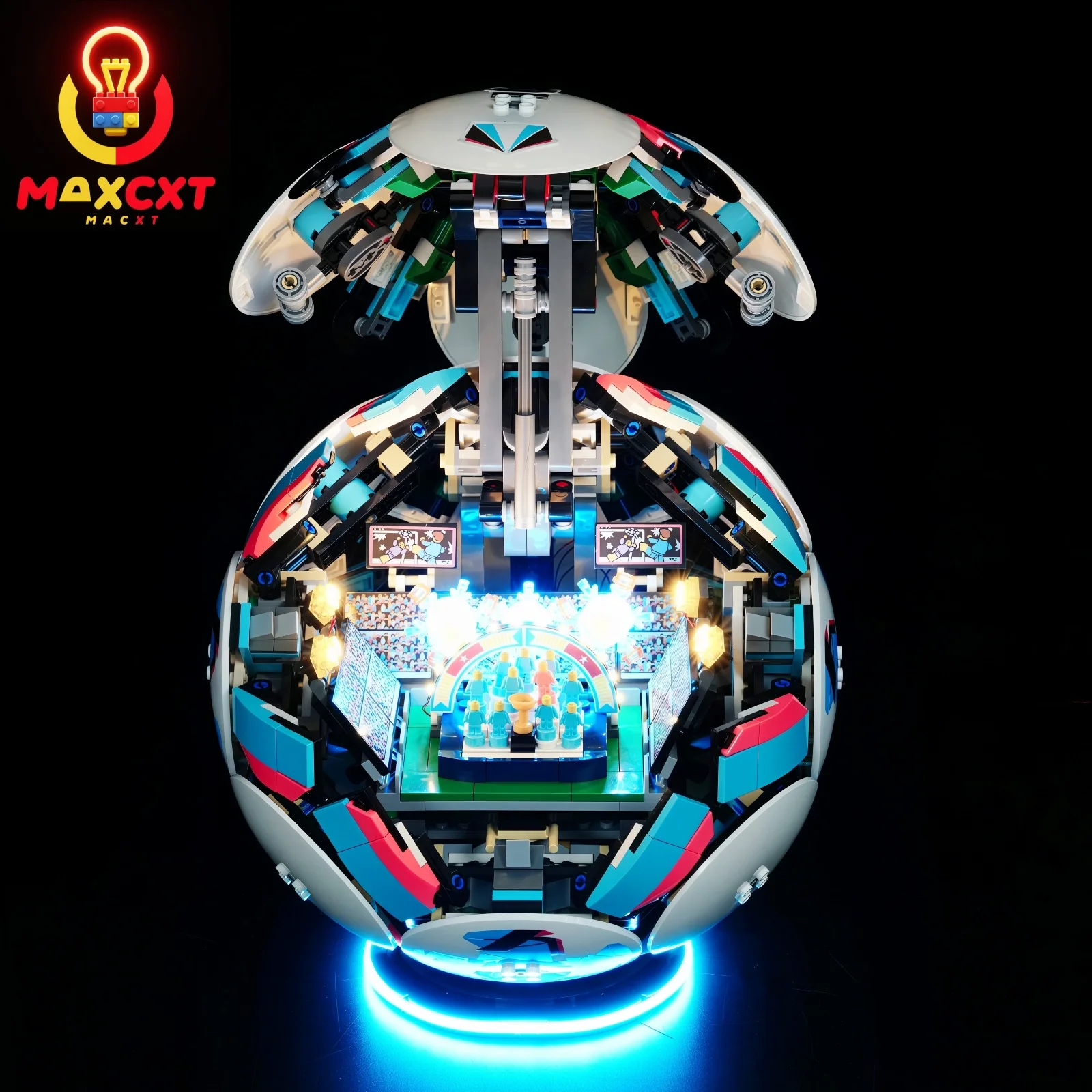 

MAXCXT LED Light For LEGO 43019-World Cup Football DIY Decorative Lamp Not Include Building Blocks Set