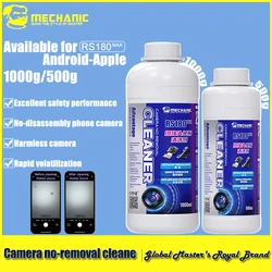 MECHANIC RS180 MAX Mobile Phone Rear Camera Cleaning Agent Ultrasonic Cleaning Camera Watermark Black Spots Thin Solvent Tool