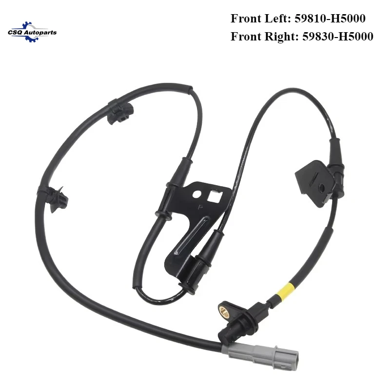 

59810-H5000 59830-H5000 Датчик скорости переднего правого/левого колеса ABS, новый для Hyundai Accent 2018-2021 для Kia Rio ALS3215 5S15540