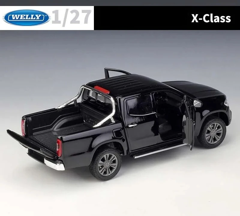 WELLY 1:24 classe X voiture classique pick-up véhicule en métal moulé sous pression modèle en alliage jouet voiture pour enfants cadeau Collection alliage modèle
