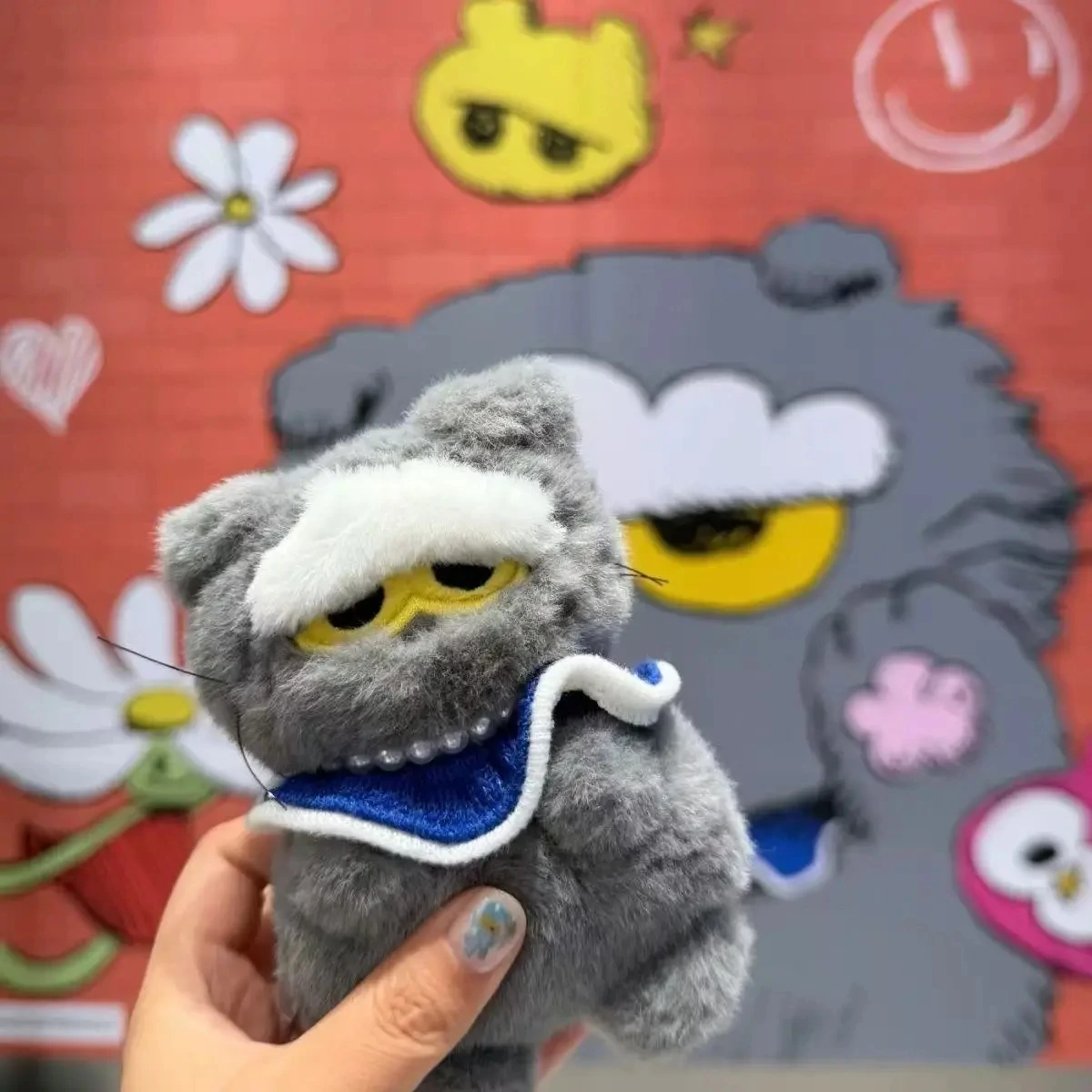 New G-Dragon Zoa Same Style Pendant Plush Doll Cute Cartoon Same