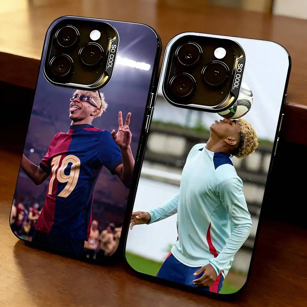 

L-Lamine Yamals-s No-o 10 Phone Case For iPhone 17,16,15,14,13,12,11 Plus,Pro Max,XS,Colorful Silver Phone case Funda Cover