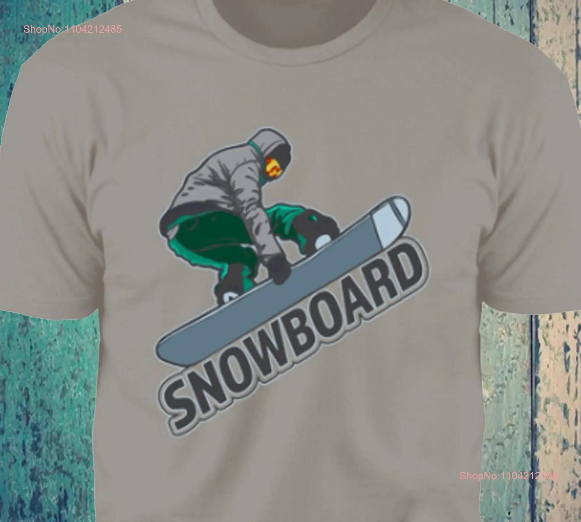 Snowboarder Freestyle Snowboarding Snowboard Shred T Shirt Closeout long or short sleeves